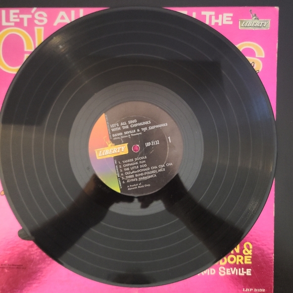 The Chipmunks Vinyl - Picture 3 of 4